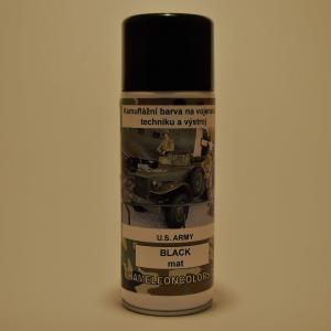 BLACK mat kamuflážní sprej 400ml