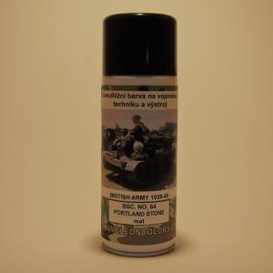BSC. No. 64 PORTLAND STONE mat kamuflážní sprej 400ml