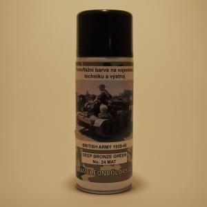 Deep Bronze green No. 24 mat kamuflážní sprej 400ml