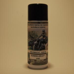 Dunkelgelb (1) mat kamuflážní sprej 400ml