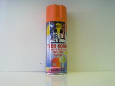 Tech-Color sprej RAL 2009 dopravní oranžová Lesk 400ml