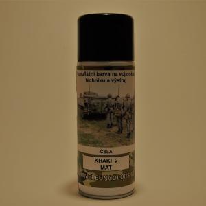 Khaki (2) mat kamuflážní sprej 400ml