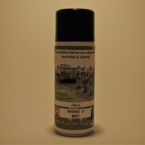 Khaki (3) mat kamuflážní sprej 400ml