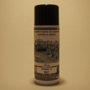 KHAKI (4) mat kamuflážní sprej 400ml