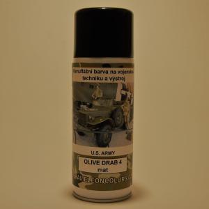 Olive drab (4) mat kamuflážní sprej 400ml