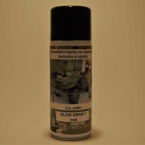 Olive drab (7) mat kamuflážní sprej 400ml
