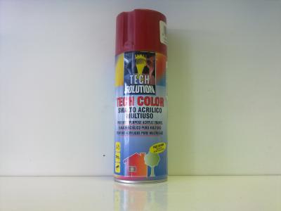 Tech-Color sprej RAL 3003 rubínová červená Lesk 400ml