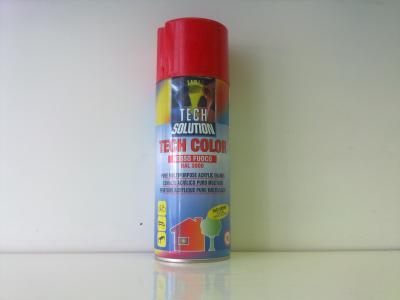 Tech-Color sprej RAL 3020 dopravní červená Lesk 400ml