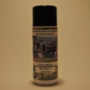 Zelená 6 polomat kamuflážní sprej 400ml